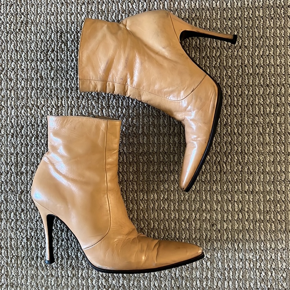 Tan boots